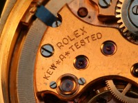 Movimento Rolex cal. 10 1/2&quot; Kew A Tested: dettaglio del ponte